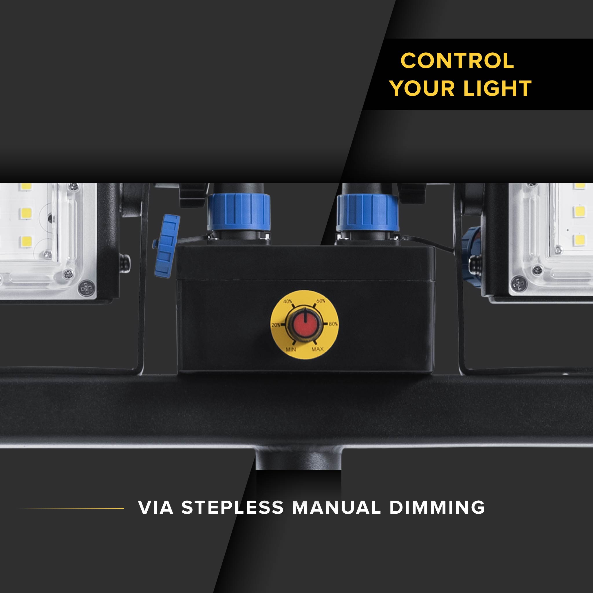 600 Watt Flood Light Kit