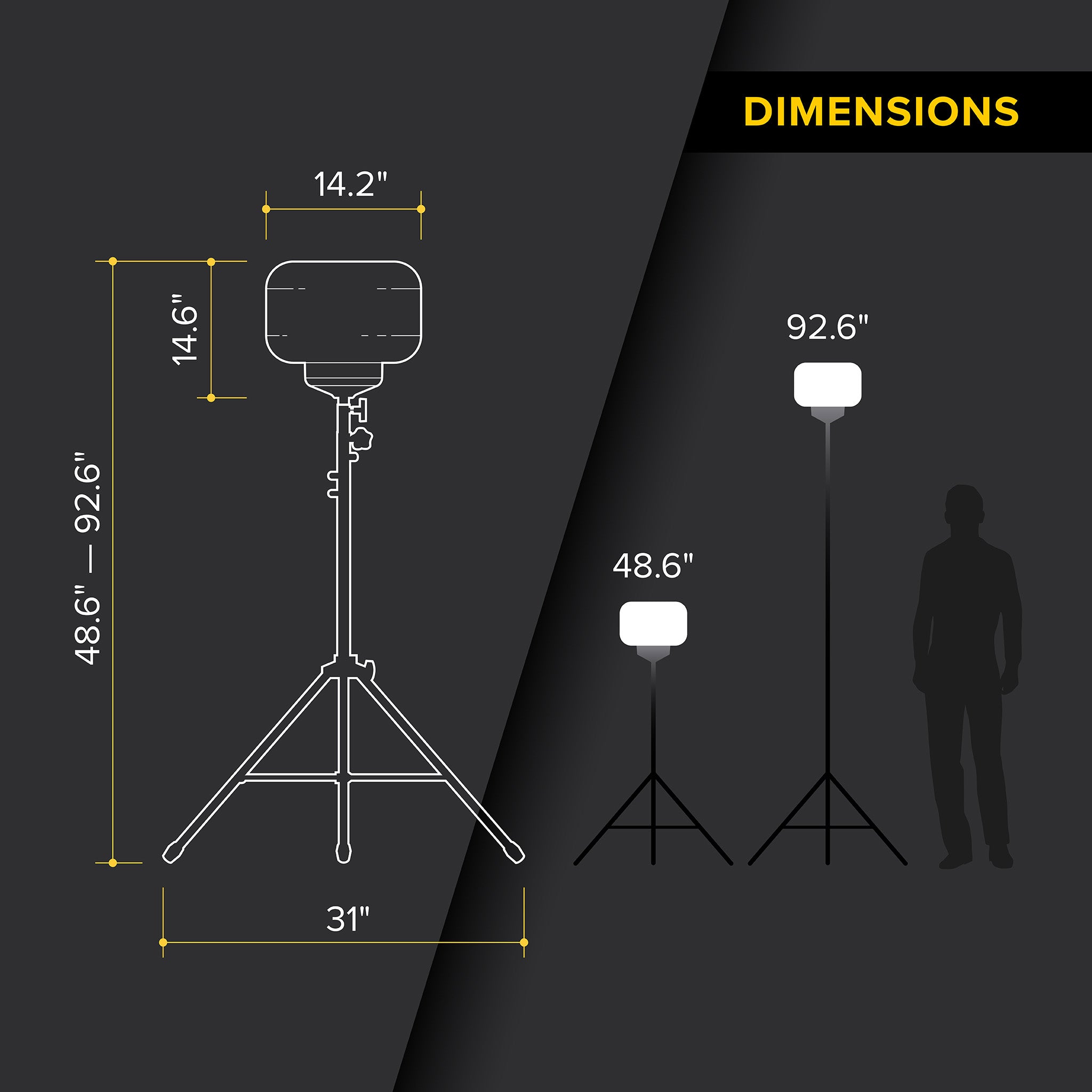 G3 60 Watt Balloon Light Kit