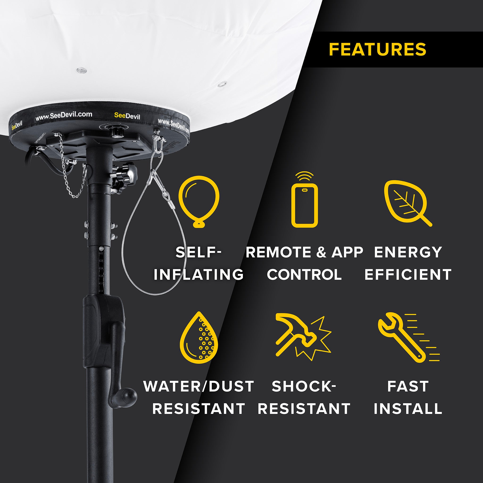 G3 800 Watt Balloon Light Kit