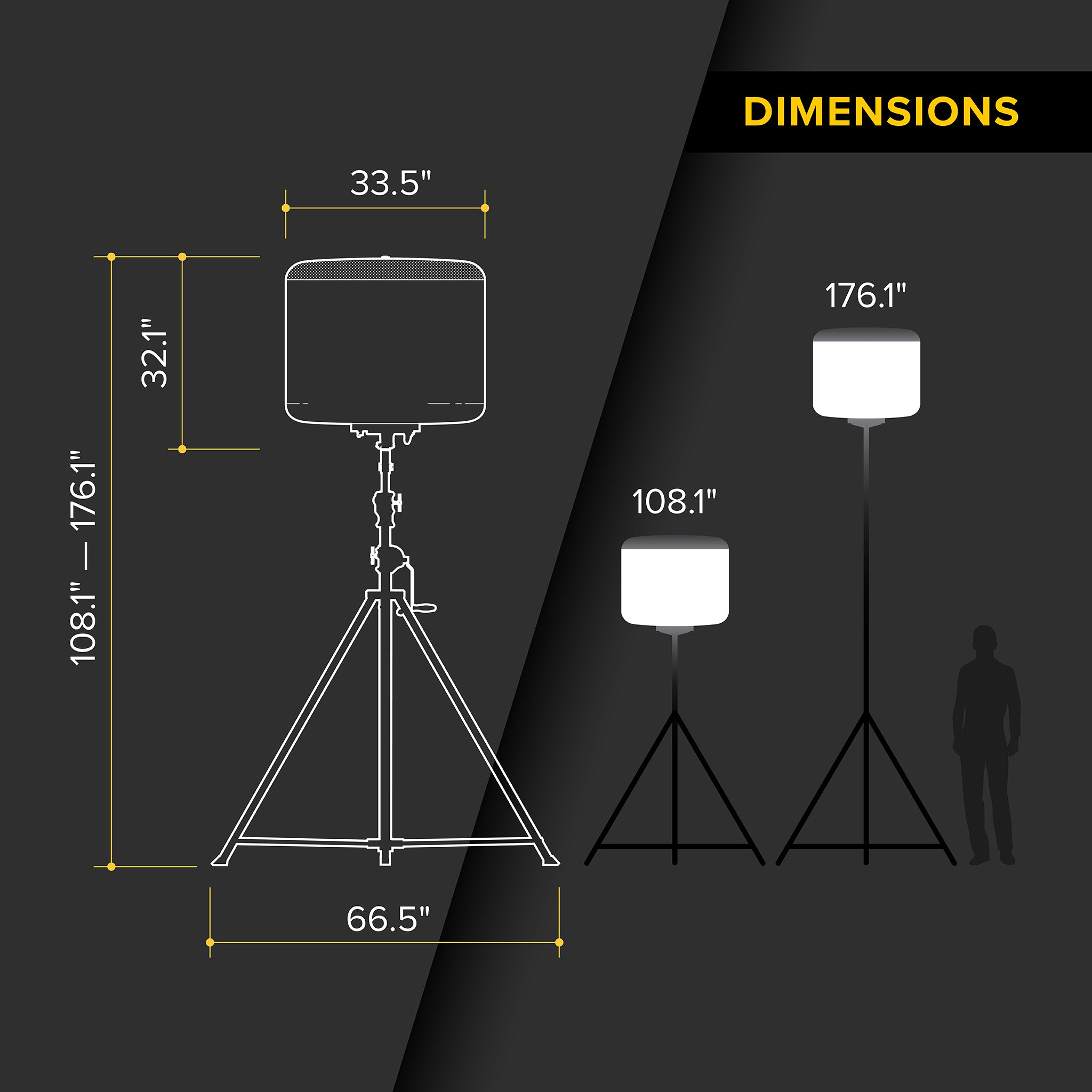 G3 800 Watt Balloon Light Kit