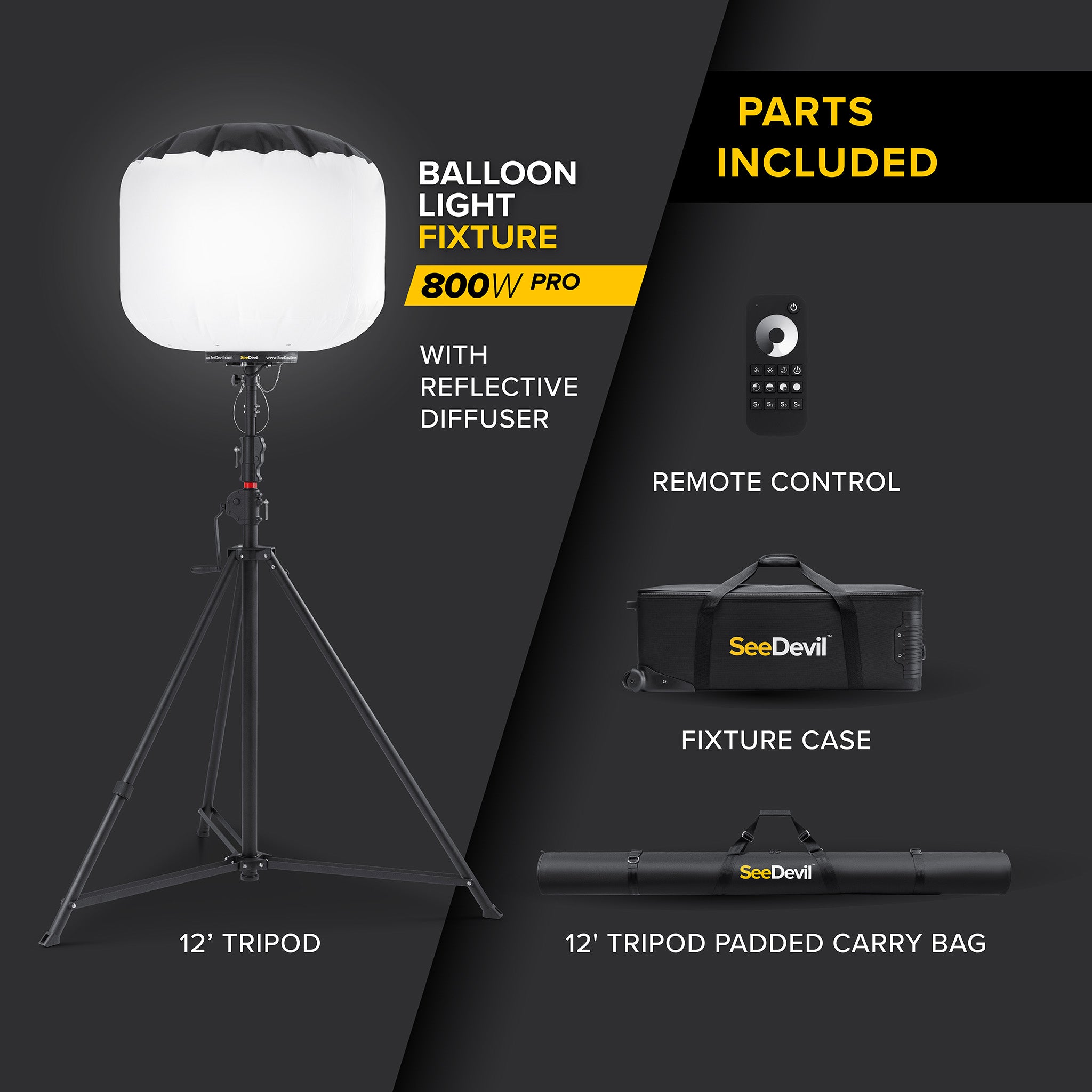 G3 800 Watt Balloon Light Kit