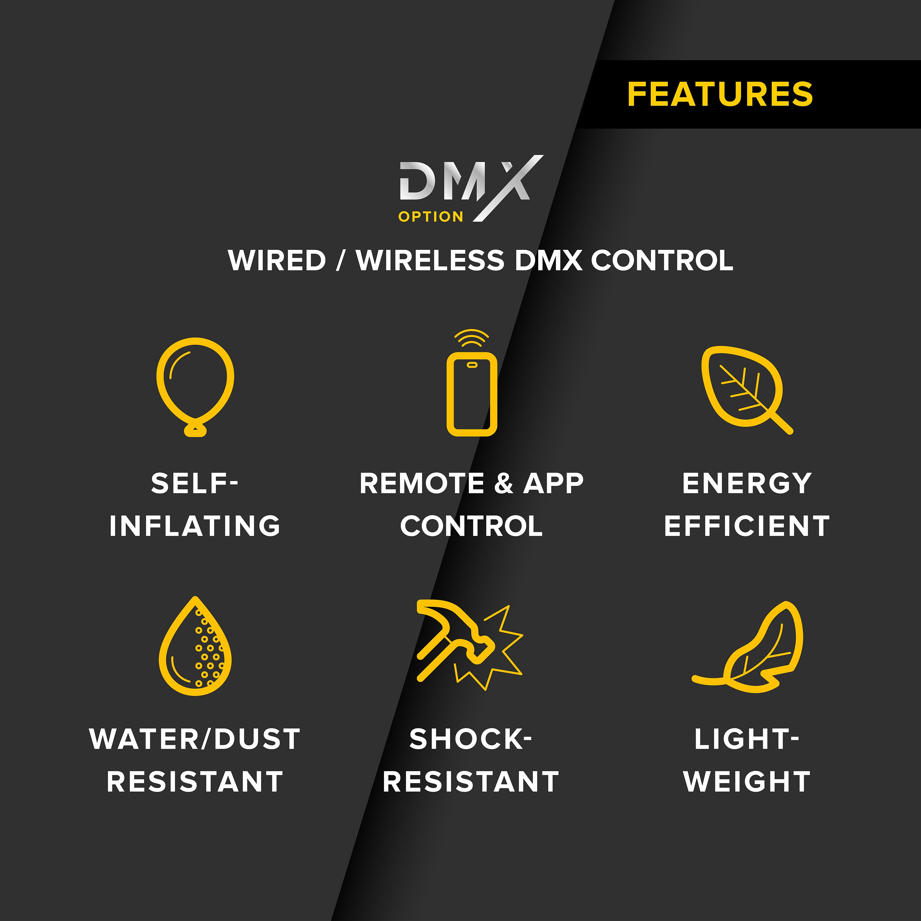 G3 400 Watt RGB+CCT Balloon Light Fixture
