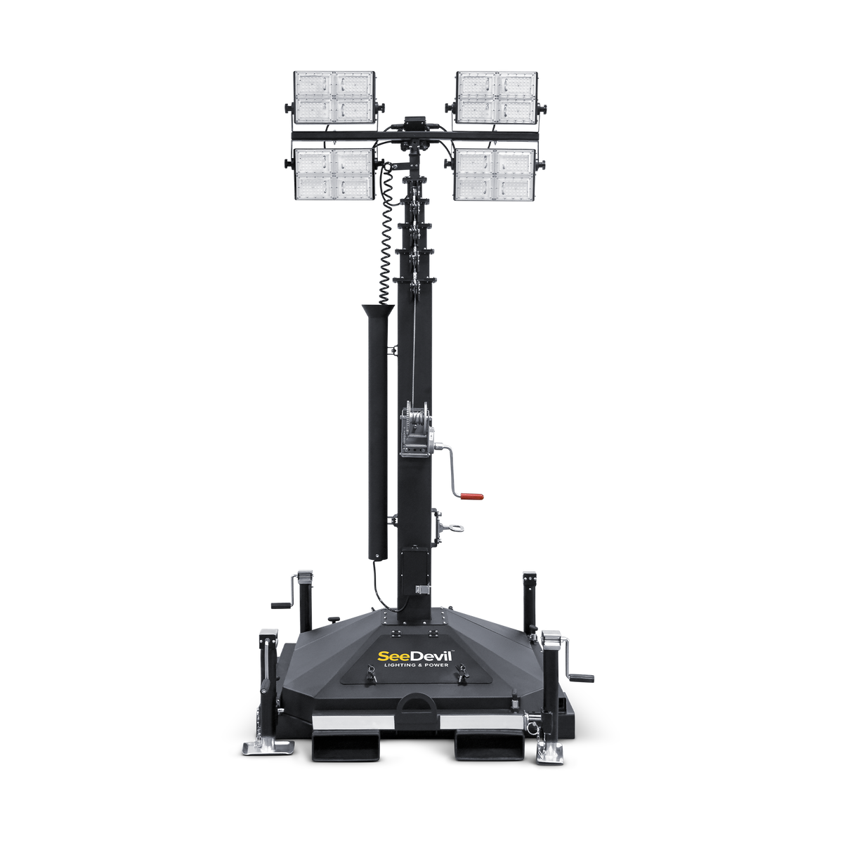 1200 Watt Skid Mount Light Tower