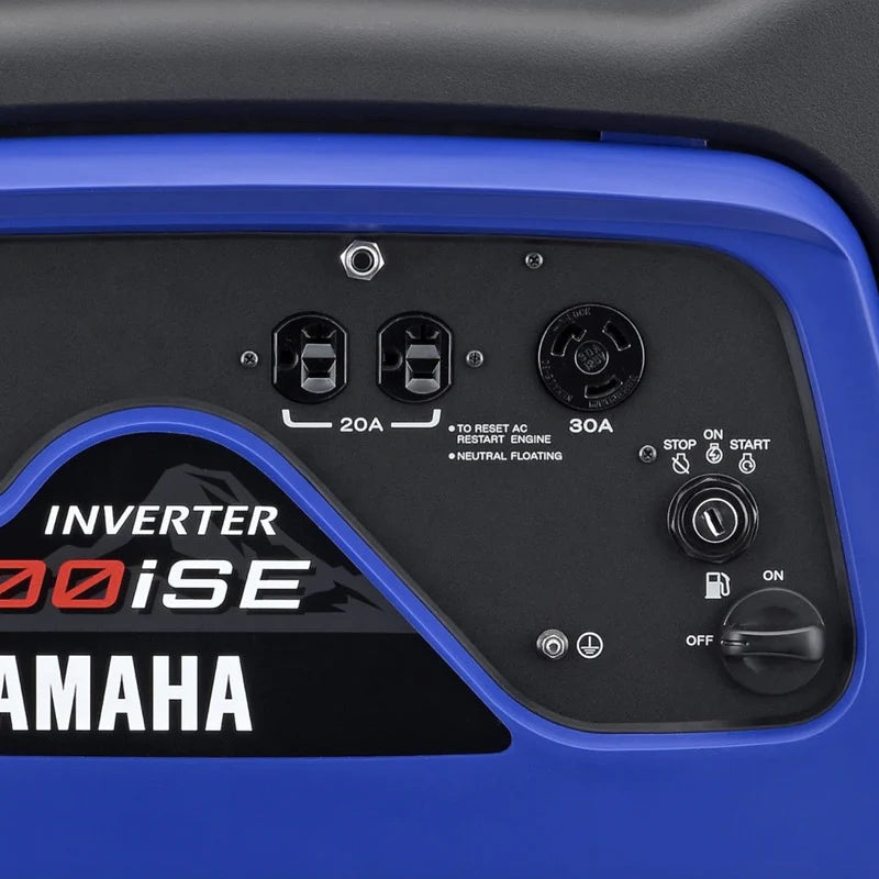 Yamaha EF4500iSE 4500 Watt Inverter Generator right up close