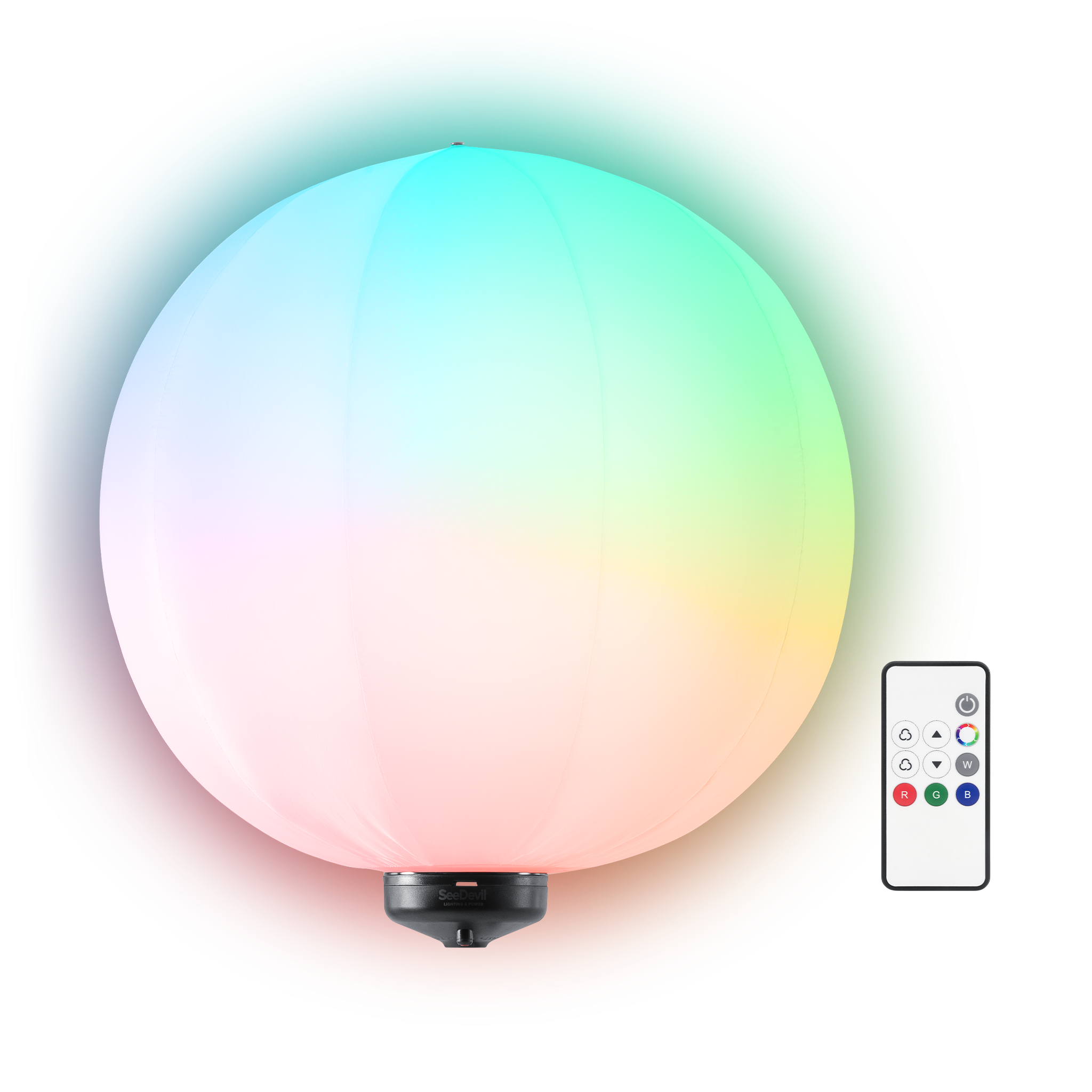 G3 - RGBW 100 Watt Color Changing LED Balloon Light Fixture (NEW)
