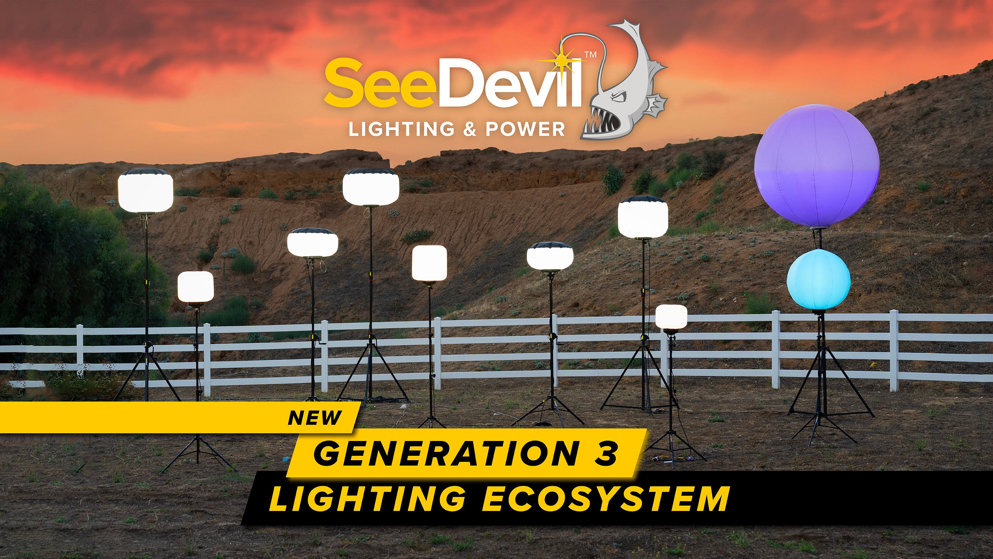 SeeDevil LED Rechargeable Work Light 10W SD-RWL10W-G1