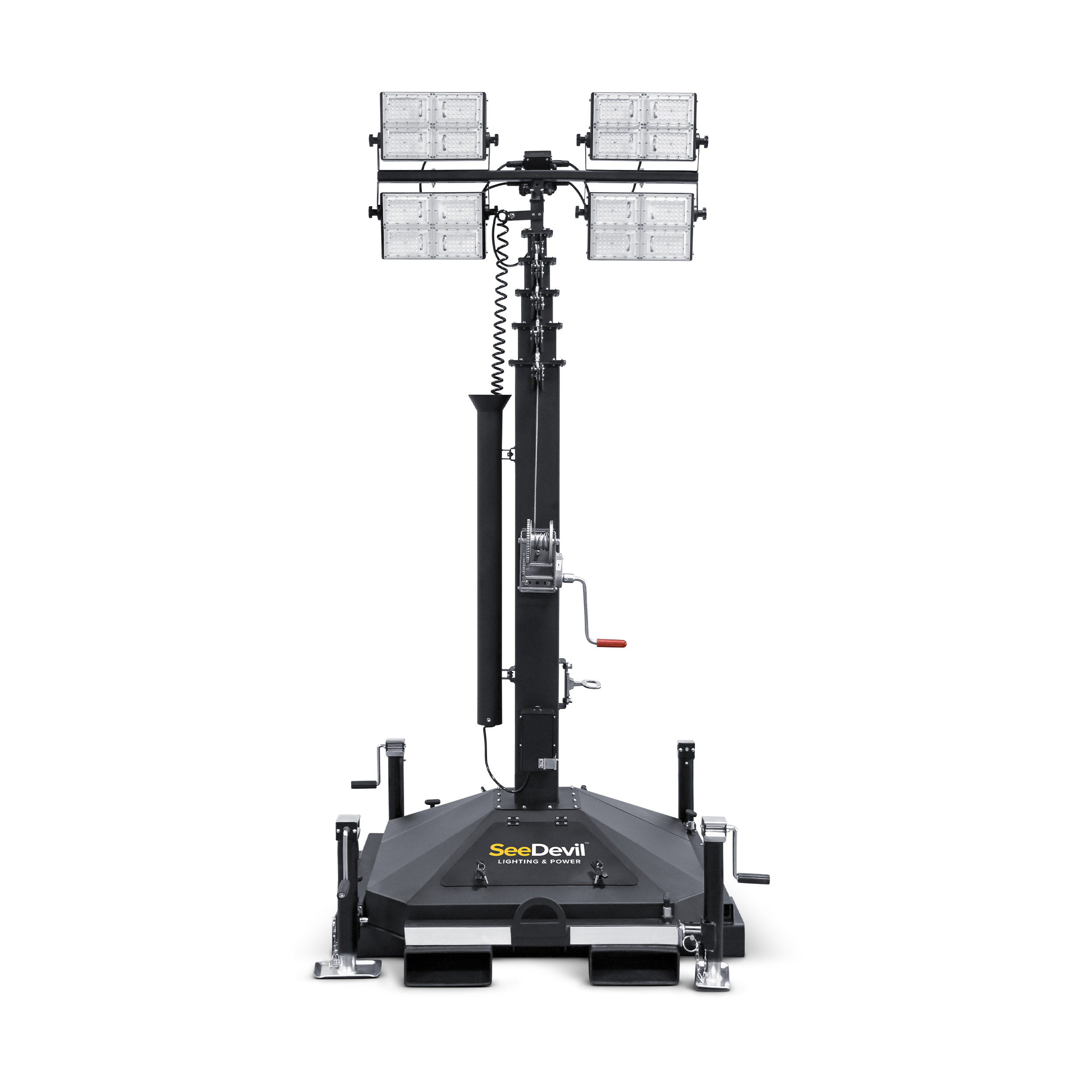 1200 Watt Skid Mount Light Tower