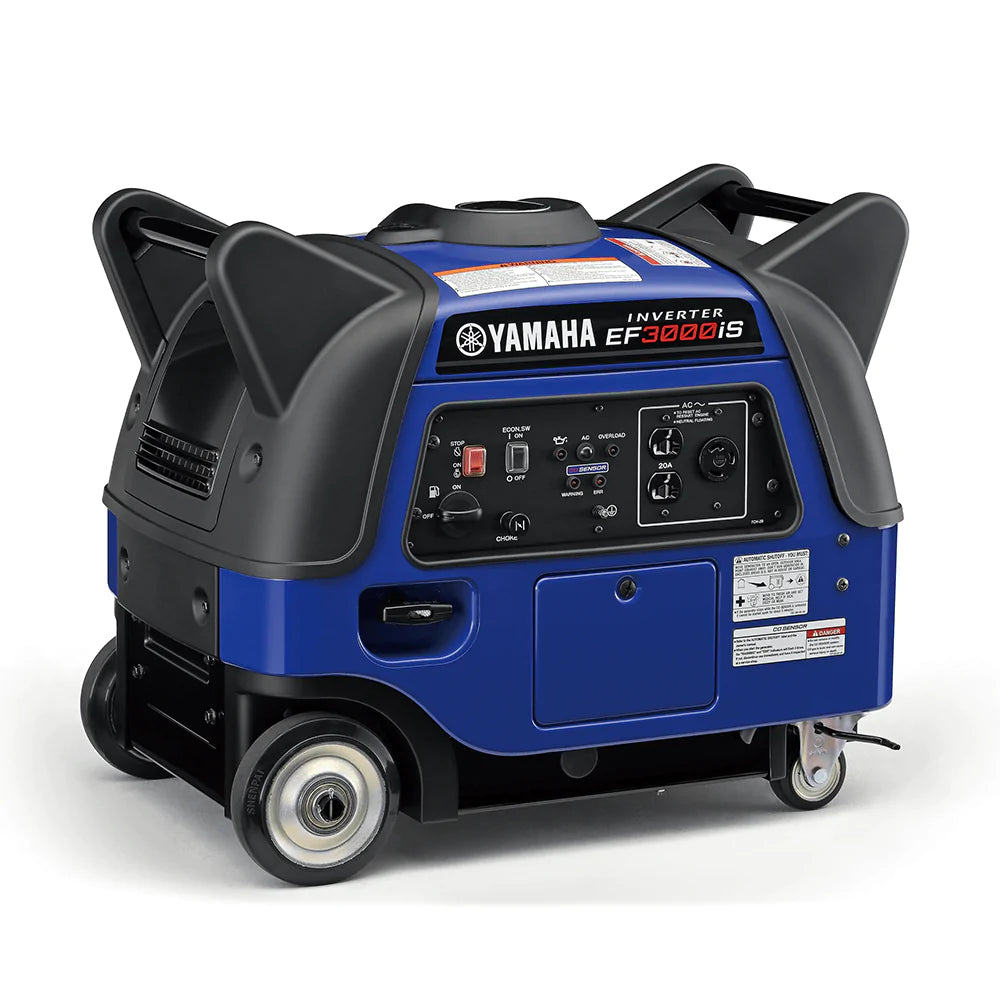 Yamaha EF3000iS 3000 Watt Inverter Generator side angle